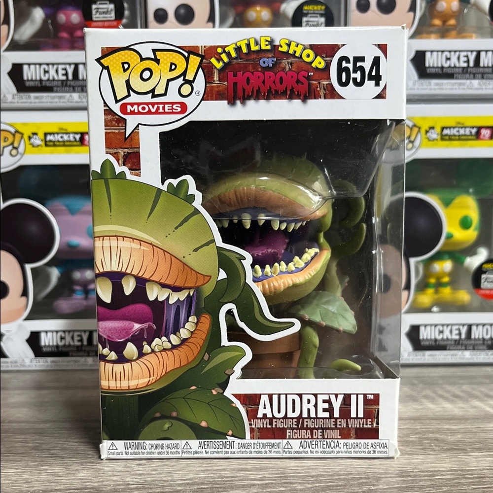 Funko Pop! Little Shop of Horrors Audrey II Figure - Green and Purple